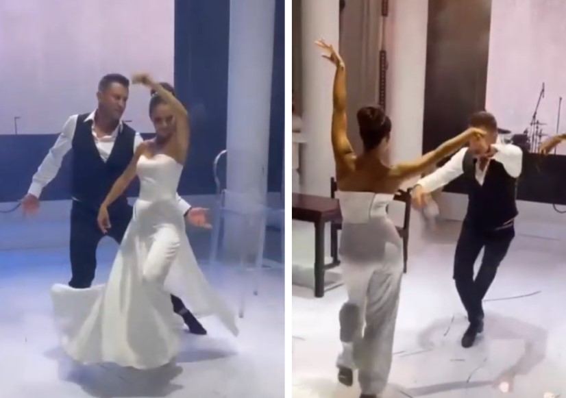 Танец молодоженов и звездные гости: как прошла свадьба Прилучного и Брутян