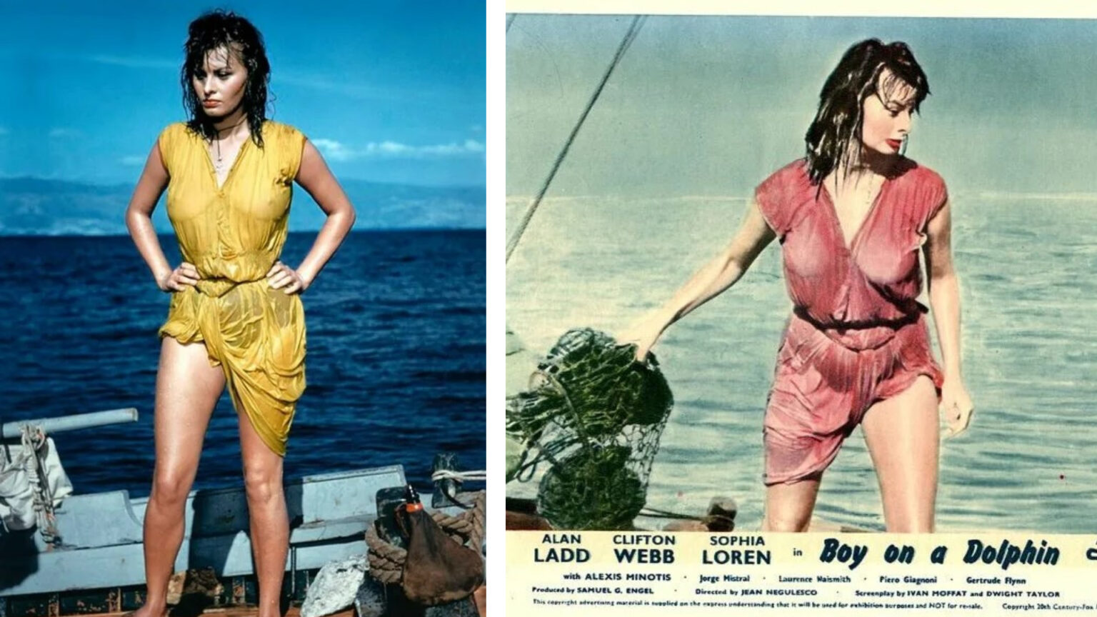 Мокрое платье Софи Лорен: история лучшего образа итальянской кинозвезды