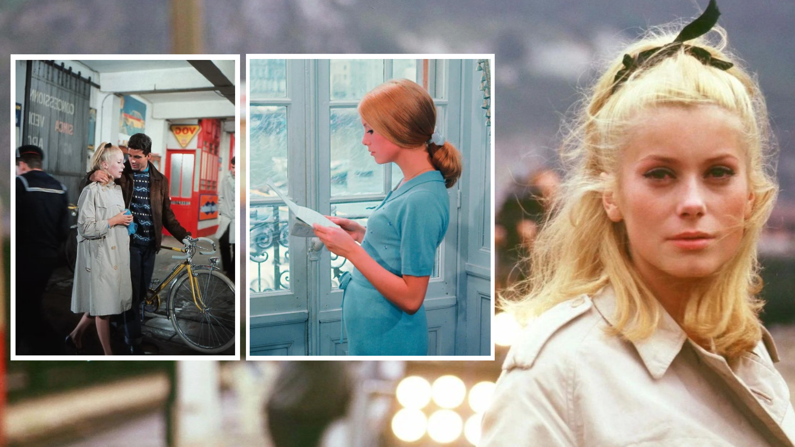 Берем на заметку провокационные ботфорты, белье и плащи — Катрин Денев одевалась так еще в 60-х