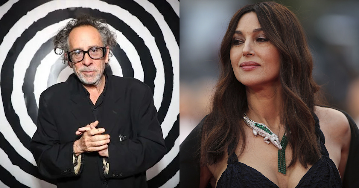 Моника Белуччи подтвердила свои отношения с Тимом Бертоном