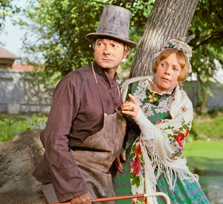 «Женитьба Бальзаминова»: за кадром комедии с Вициным