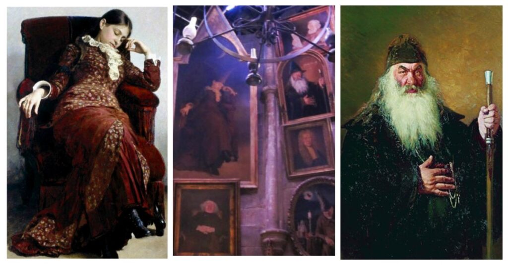 Картины русских художников в мировом кинематографе