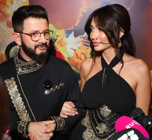 Михаил Галустян впервые появился с новой избранницей на публике