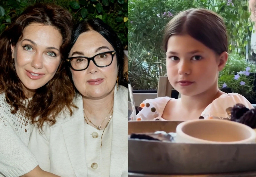 Екатерина Климова отметила юбилей матери вместе с детьми Екатерина Климова отметила юбилей матери вместе с детьми